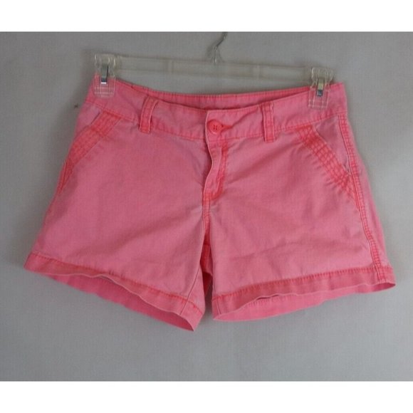 Maurices Women's Bright Pink Booty Shorts Size 5/6 Inseam 4" - Picture 1 of 6